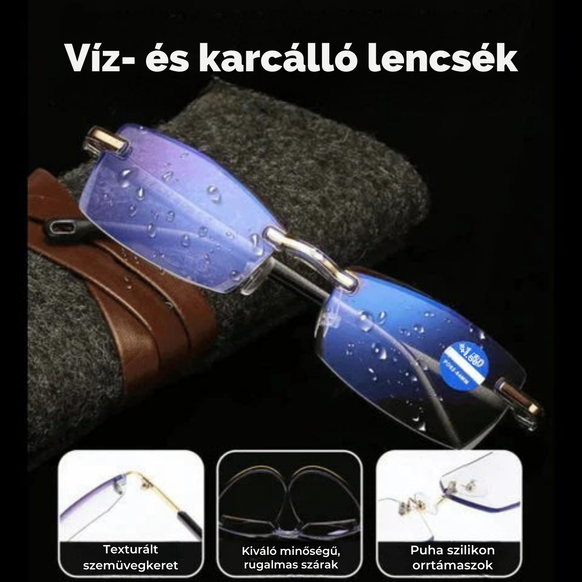 BlueGuard™ szemüveg – Védd a szemeidet stílusosan