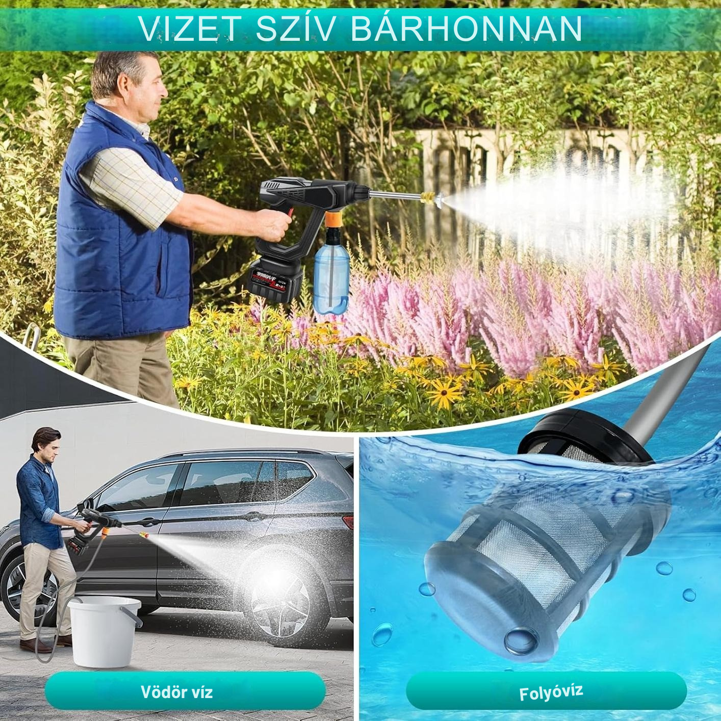 BlastFlow™ – Magasnyomású pisztoly