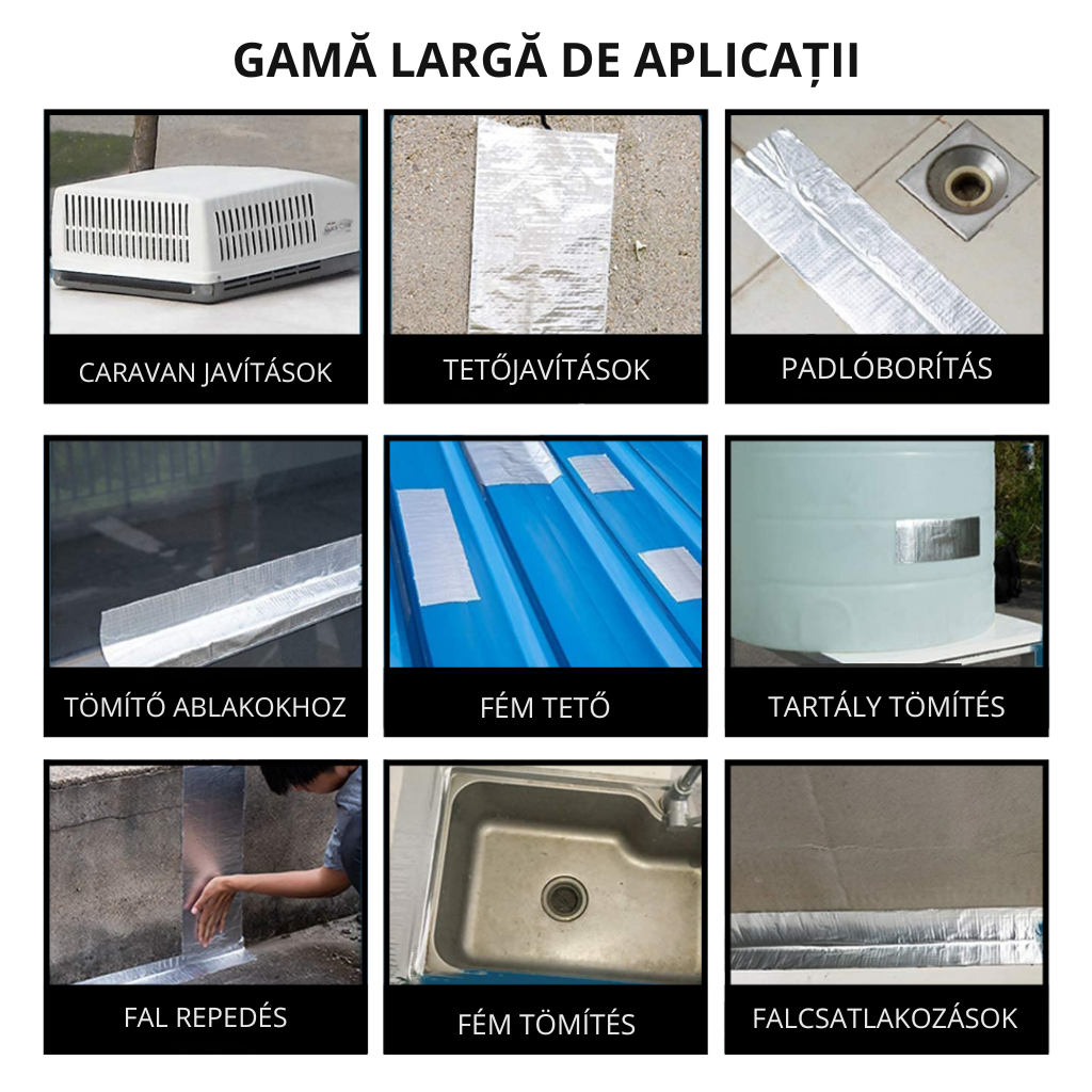 RapidSeal™ – Azonnali Javítás Káosz Nélkül