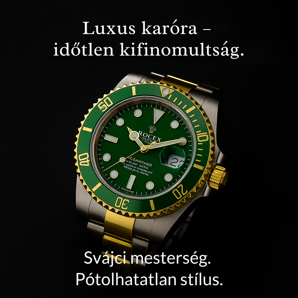 Rolex Submarine – Időtlen elegancia és vízálló ellenállás