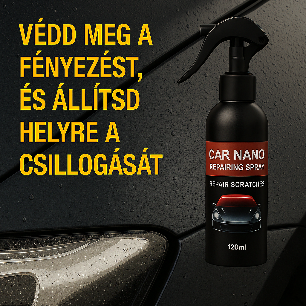 NanoShield Pro™ – karcolásjavító és védő spray
