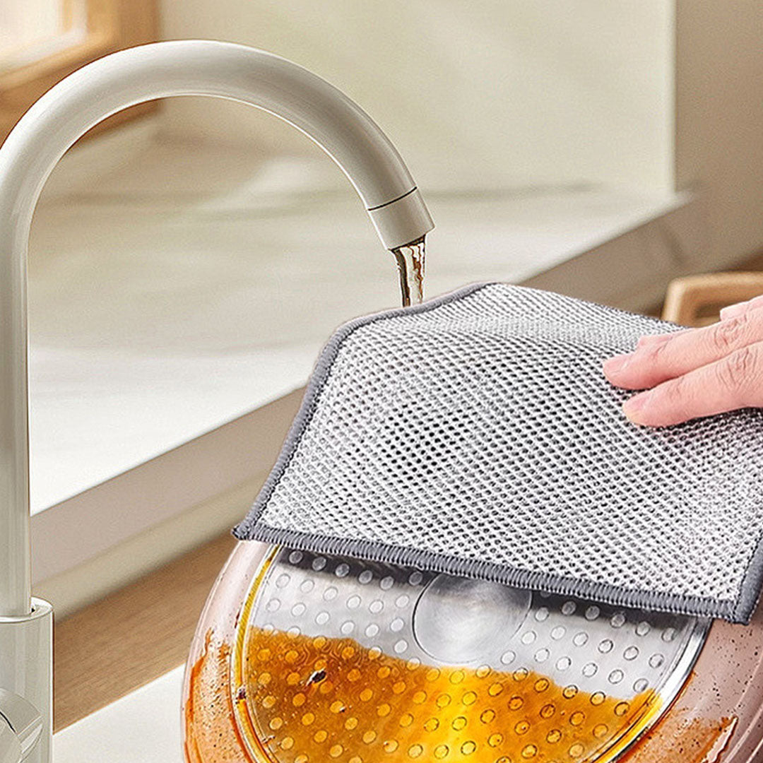 SteelClean™ – 5 Darabos Erőteljes Tisztítókendő Szett