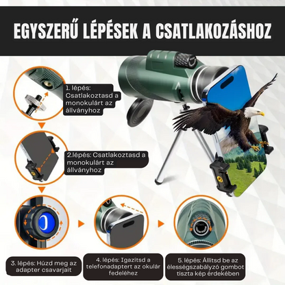 Mini Professzionális Távcső™ – Utolsó Darabok + Ajándék