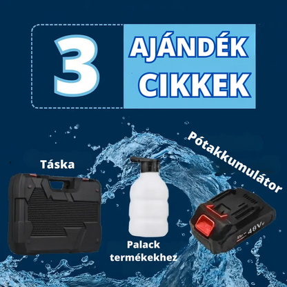 Vezeték nélküli Hidromosó™ – Erő és szabadság a tisztításban