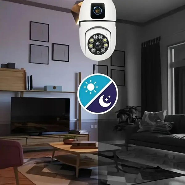 💡 BULBCAM™ – Cameră inteligentă de supraveghere 360° în formă de bec