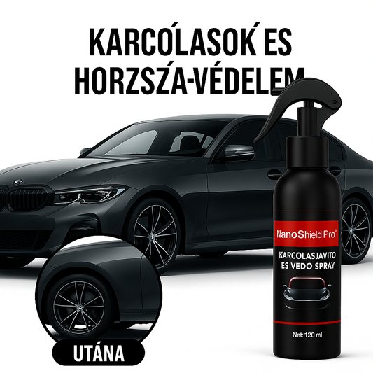 NanoShield Pro™ – karcolásjavító és védő spray