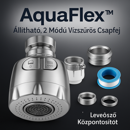 AquaFlex™ – Állítható, 2 Módú Vízszűrős Csapfej